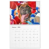 DOG ART CALENDAR #1 Large & Small Breeds Kalender (Feb 2026)