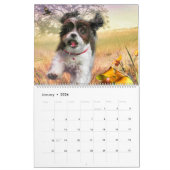 DOG ART CALENDAR #1 Large & Small Breeds Kalender (Jan 2026)