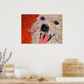 Dog Art Posters - Pop Contemporary Artists - Decke Poster (Küche)