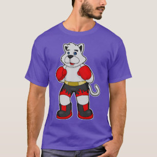 Dog as Boxer mit Boxhandschuhen 3 T-Shirt
