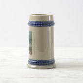 Dog At The Beach  Bierglas (Mittel)