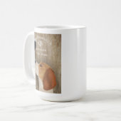Dog Au Vin Beagle Kaffeetasse (Vorderseite Links)