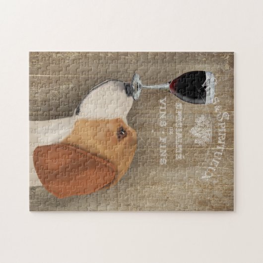 Dog Au Vin Beagle Puzzle (Horizontal)