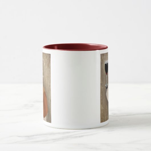 Dog Au Vin Beagle Tasse (Zentrum)