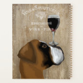 Dog Au Vin Boxer Planer (Rückseite)