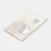 Dog Au Vin Boxer Post-it Klebezettel (angewinkelt)