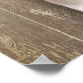 Dog Au Vin Greyhound Poster (Ecke)