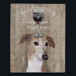 Dog Au Vin Greyhound Puzzle<br><div class="desc">Hund Au Vin Greyhound von Fabfunky. Ein Windhund mit Wein. | 190956D</div>