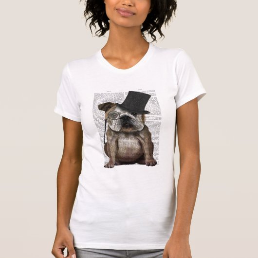 Dog Au Vin Greyhound T-Shirt (Vorderseite)