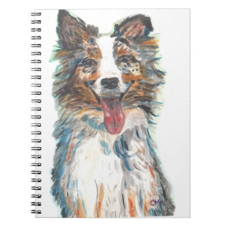 Dog-Australian Shepherd Notizblock
