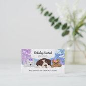 Dog Bakery Business Cards Visitenkarte (Stehend Vorderseite)