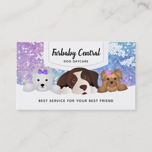 Dog Bakery Business Cards Visitenkarte (Vorderseite)