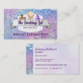 Dog Bakery Business Cards Visitenkarte (Vorne/Hinten)