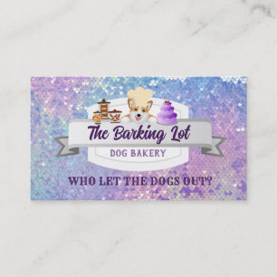Dog Bakery Business Cards Visitenkarte
