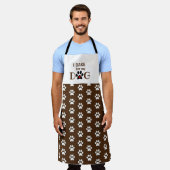 Dog Bakery Dog Stand Display Schürze (Getragen)