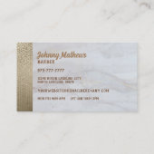 Dog Bakery Slogans Business Cards Visitenkarte (Rückseite)