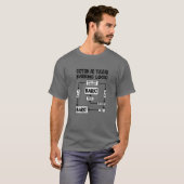 Dog Barking Logic, Funny Dog Gift, Funny Coton De T-Shirt (Vorne ganz)