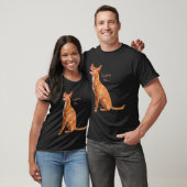 Dog Basenji Liebe Basenji Shirt Dog Mama Vater Wel (Unisex)