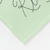 Dog-be Kind Fleece Blanket (Ecke)