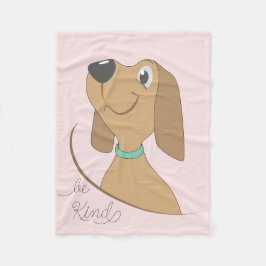 Dog-be Kind Fleece Blanket