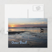 Dog Beach, Ocean Beach Postkarte (Vorne/Hinten)