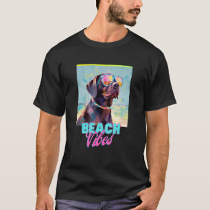 Dog Beach T Shirt Niedlich Labrador Eigentümer T-S