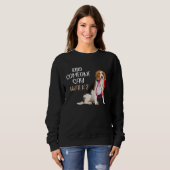 Dog Beagle Puppy Cute Mother s Day Beagle Sweatshirt (Vorne ganz)