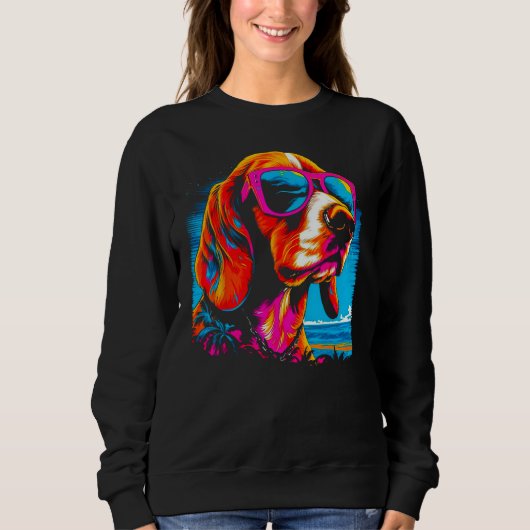 Dog Beagle Sweatshirt (Vorderseite)