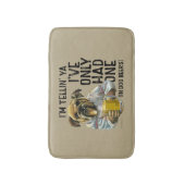 Dog Beers Bath Mat Badematte (Vorderseite Vertikal)