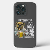 Dog Beers Case-Mate iPhone Case (Rückseite)