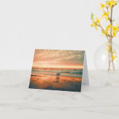 Dog Beileid-Heidi Karte (Gelbe Blume)