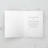 Dog Beileid Wo immer ein schönes Soul war Karte (Innenseite)