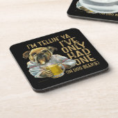 Dog Beverage Coaster Getränkeuntersetzer (Linke Seite)