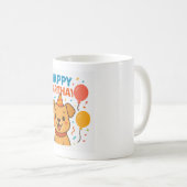 Dog Birthday Gift for Dog Lovers Kaffeetasse (VorderseiteRechts)