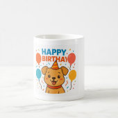 Dog Birthday Gift for Dog Lovers Kaffeetasse (Mittel)