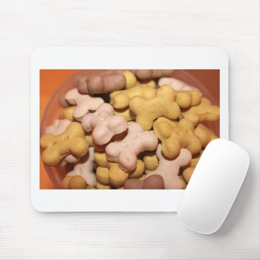 Dog Biscuits Mousepad (Mit Mouse)