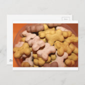 Dog Biscuits Postkarte (Vorne/Hinten)
