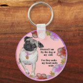 Dog Blessing Schlüsselanhänger (Vorderseite)