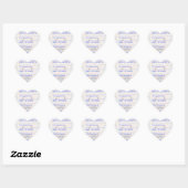 Dog Blue Erinnerung Stickers (Blatt)