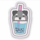 Dog boba aufkleber (Vorderseite)