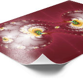 Dog Bone Chew - Fraktal Fotodruck (Ecke)