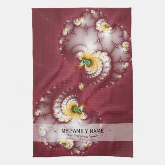 Dog Bone Chew - Fraktal Handtuch (Vertikal)