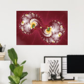 Dog Bone Chew - Fraktal Poster (Heimbüro)