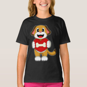 Dog Bone Heart T-Shirt