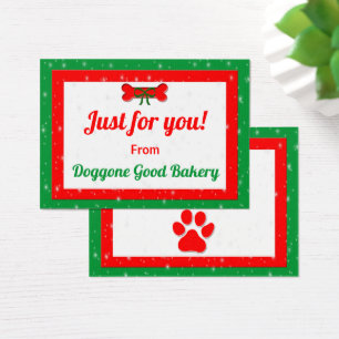 Dog Bone Personalisiert Weihnachtsgeschenk