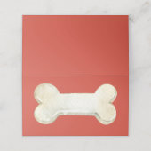 Dog Bone Platzkarte (Außenseite Aufgefaltet)