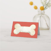 Dog Bone Platzkarte (Vorderseite)