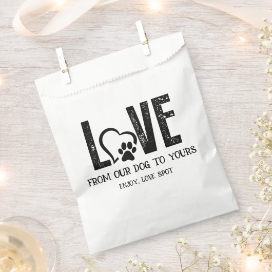 Dog-Bone-Station: Fvor-Bags Geschenktütchen (Ausgeschnitten)