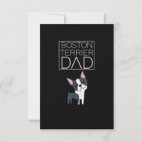 Dog Boston Terrier Vater Mens I Liebe Niedlich Fun