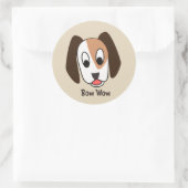 Dog Bow Wow - Gute Arbeit Sticker (Tasche)